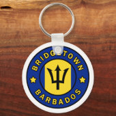 Bridgetown Barbados Sleutelhanger (Voorkant)