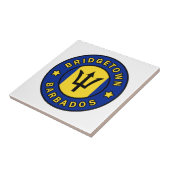 Bridgetown Barbados Tegeltje (Zijkant)
