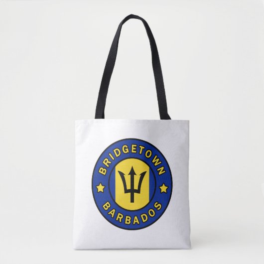Bridgetown Barbados Tote Bag (Voorkant)