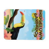 Bridgetown Barbados Toucan-reisposter Magneet (Horizontaal)