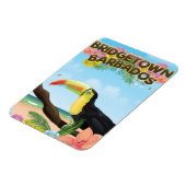 Bridgetown Barbados Toucan-reisposter Magneet (Linkerzijde)