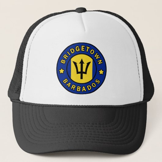 Bridgetown Barbados Trucker Pet (Voorkant)