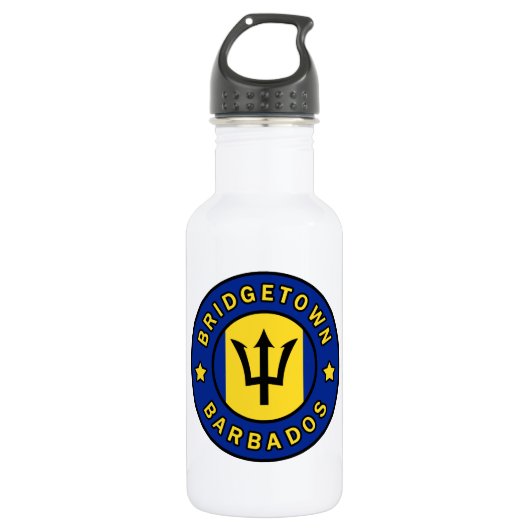 Bridgetown Barbados Waterfles (Voorkant)