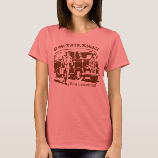 Bridgetown Bookmobile T-shirt (Voorkant)