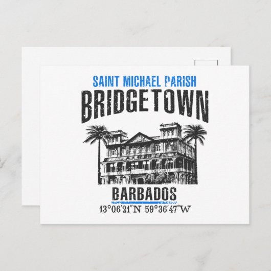 Bridgetown Briefkaart (Voorkant / Achterkant)