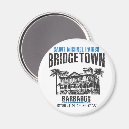 Bridgetown Magneet (Voorkant / Achterkant)