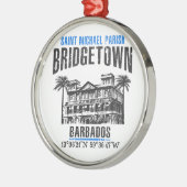 Bridgetown Metalen Ornament (Links)