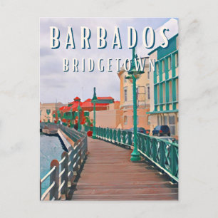 Bridgetown: witte zandstranden en architectuur briefkaart