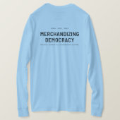 Bridget's dissertation defence commemorative shirt (Design achterkant)