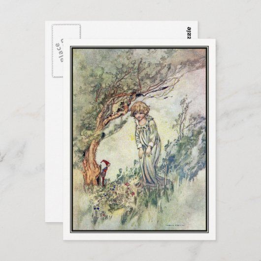 Bridget's feeën van Charles Robinson Briefkaart (Voorkant / Achterkant)