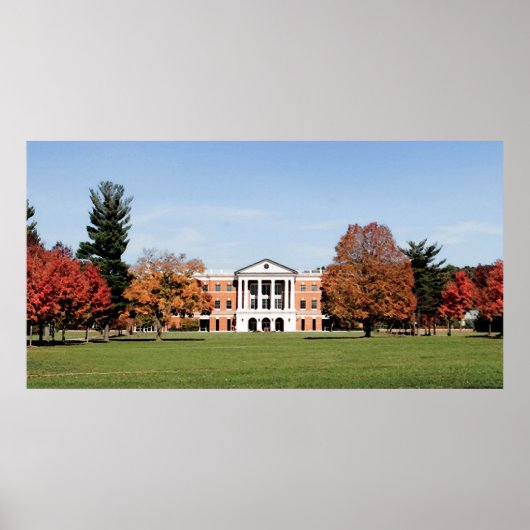 Bridgewater College Poster Print (Voorkant)