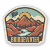 Bridgewater, Connecticut Sticker (Voorkant)