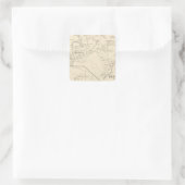 Bridgewater, Hebron Vierkante Sticker (Tas)