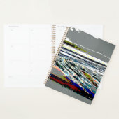 Bridgewater N.S. Riser's Beach Abstracte kunst Planner (Display)