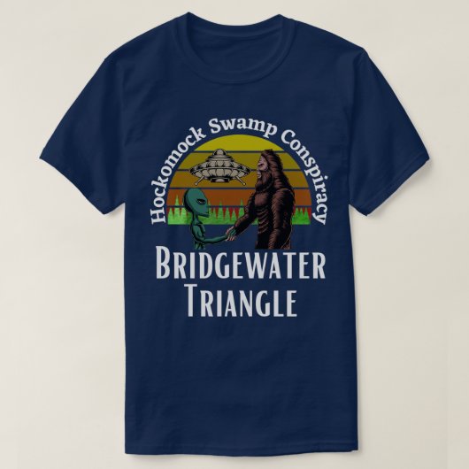 Bridgewater Triangle Samenzwerving T-shirt (Design voorkant)