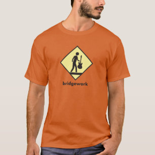 Bridgewerk "Musician Crossing" Dark T-Shirt