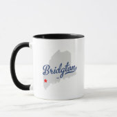 Bridgton Maine ME Shirt Mok (Links)
