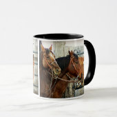 Bridled Horse head Mok (Voorkant rechts)