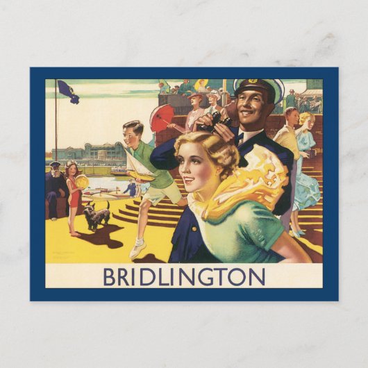 Bridlington Briefkaart (Voorkant)