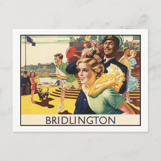 Bridlington Briefkaart (Voorkant)