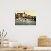 Bridlington Harbour I, Yorkshire, Engeland Poster (Keuken)