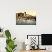 Bridlington Harbour I, Yorkshire, Engeland Poster (Thuiskantoor)