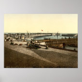 Bridlington Harbour II, Yorkshire, Engeland Poster (Voorkant)