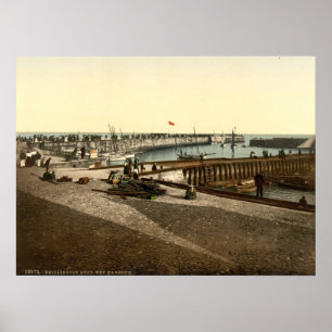 Bridlington Harbour II, Yorkshire, Engeland Poster
