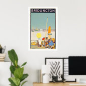 Bridlington Holderness Coast England Vintage Poster (Thuiskantoor)