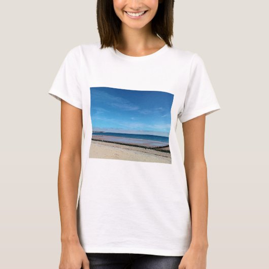 Bridlington-strand T-shirt (Voorkant)