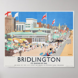 Bridlington VK Oude Poster 1939