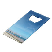 Bridlington-zee Creditkaart Flessenopener (Voorkant Gekanteld)
