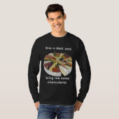 Brie a Dear beroemd gemaakt door Funny Charcuterie T-shirt (Voorkant volledig)
