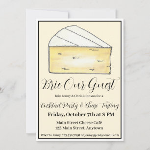 Brie (BE) Onze gastwijn- en kaaspartij Foodie Kaart