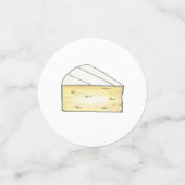 Brie Franse kaas proeverij wig cocktail party Confetti (Kleine voorkant)