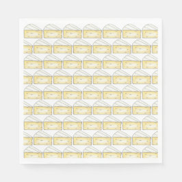 Brie Franse kaas proeverij wig cocktail party Servet