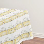 Brie Franse kaas proeverij wig cocktail party Tafelkleed (Voorbeeld)