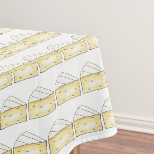 Brie Franse kaas proeverij wig cocktail party Tafelkleed (Voorbeeld)