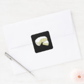Brie Vierkante Sticker (Envelop)