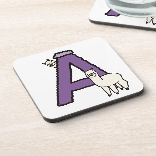 Brief A Bier Onderzetter (Linkerzijde)