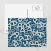 Brief A Blauw Briefkaart (Voorkant / Achterkant)