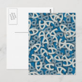 Brief A Blauw Briefkaart (Voorkant / Achterkant)