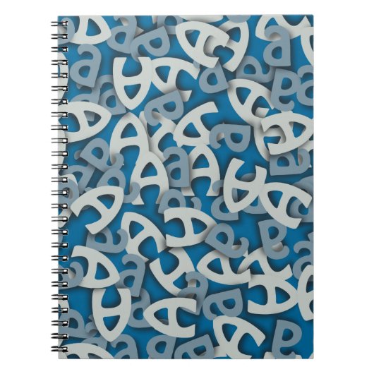 Brief A Blauw Notitieboek (Voorkant)