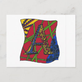 Brief "A" Briefkaart