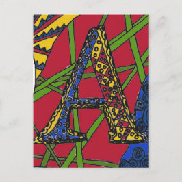 Brief "A" Briefkaart