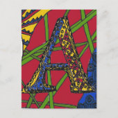 Brief "A" Briefkaart (Voorkant)