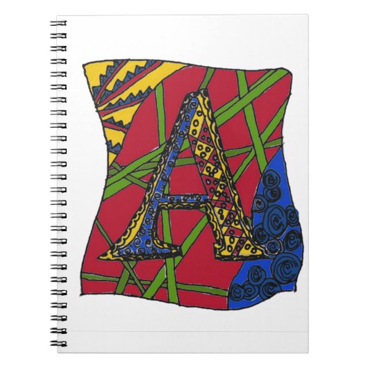 Brief "A" Notitieboek (Voorkant)