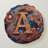 Brief A Rond Kussen (Achterkant)