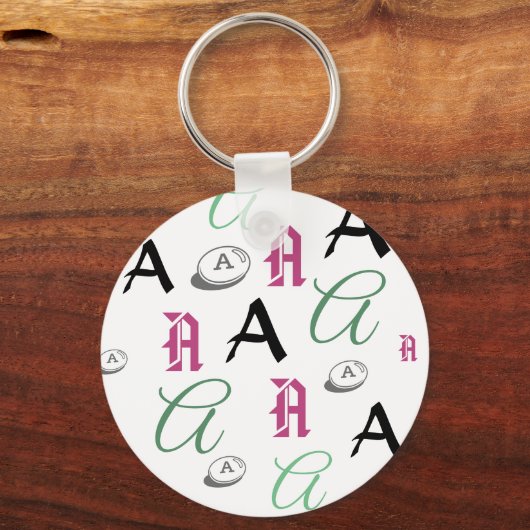 Brief A Sleutelhanger (Voorkant)