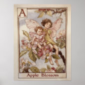 Brief A van Cicely Mary Barker -  kunst Poster (Voorkant)